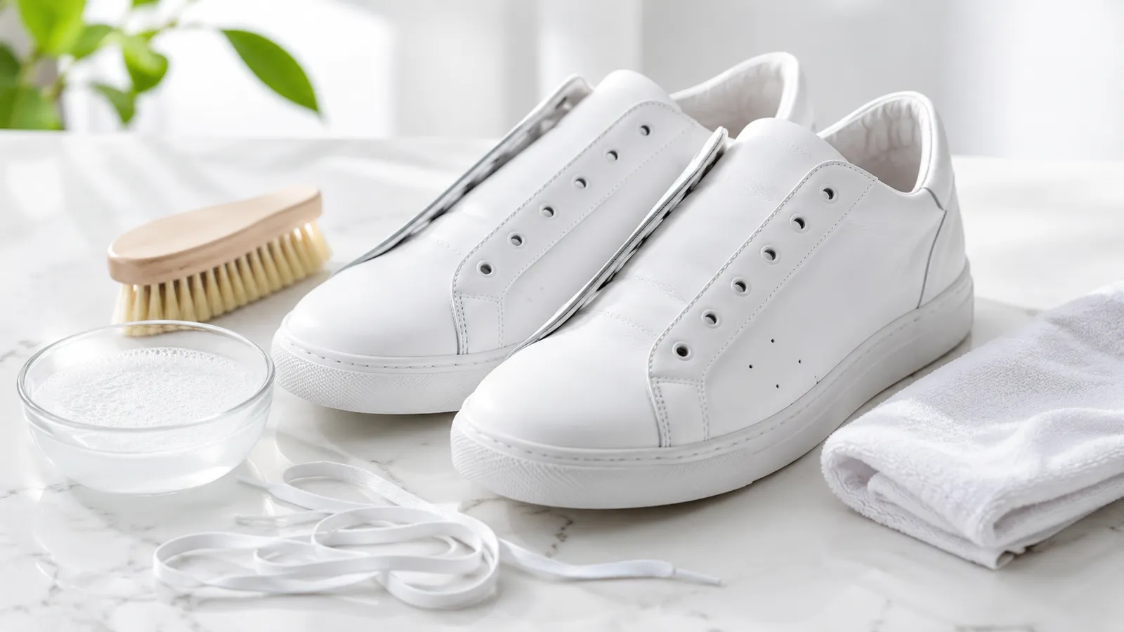 How to Clean White Shoes Without Turning Them Yellow